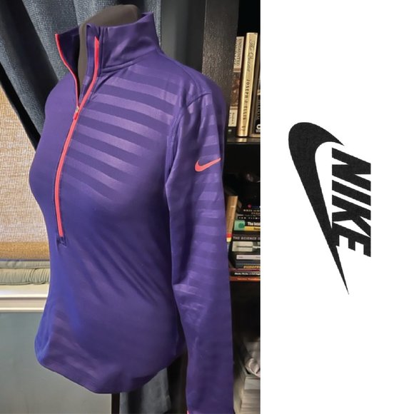 Nike Tops - 😍 3 for $20 - Nike Purple Dri-Fit Running Pullover - L